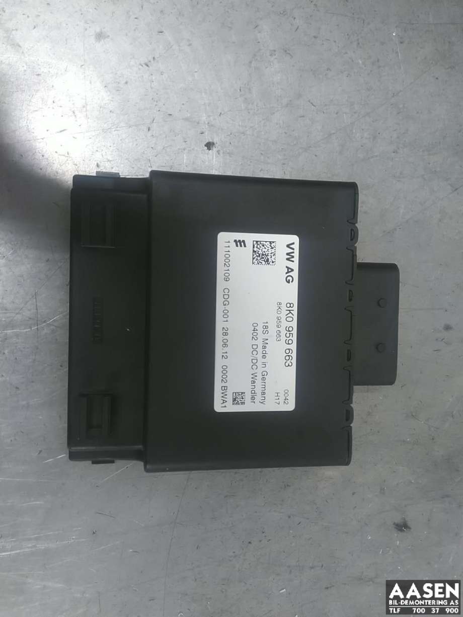 Styreenhet diverse til Audi A4, 2007-2014 (Type IV) (B8) (B8)