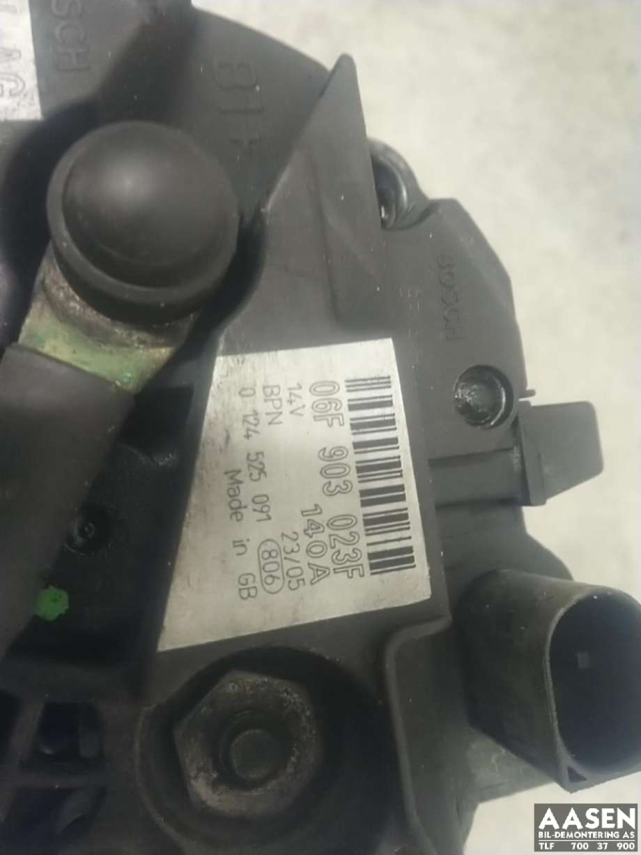 Dynamo til VW Golf V, Combi 2003-2008  (BOSCH|06F 903 023 F|)