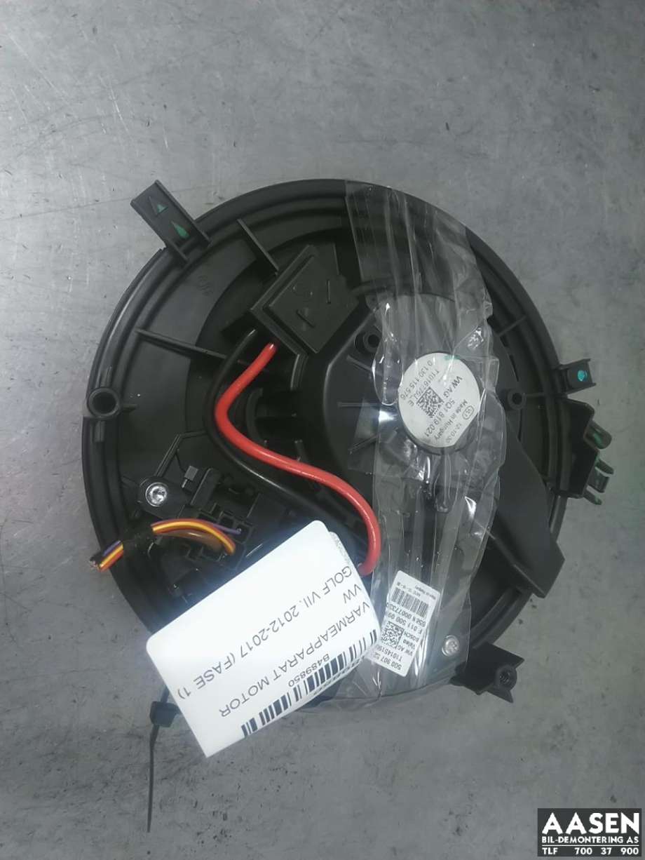 Varmeapparat motor til VW Golf VII 2012-2017 (Fase 1) (5Q1 819 021 B|5Q1 819 021 H|)