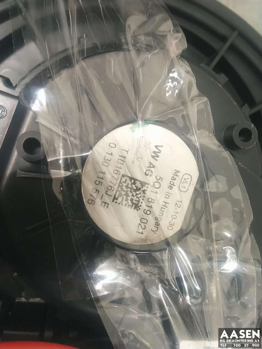 Varmeapparat motor til VW Golf VII 2012-2017 (Fase 1) (5Q1 819 021 B|5Q1 819 021 H|)