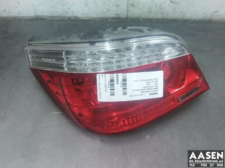 Baklykt venstre til BMW 5-Serie 2003-2010 (E60/E61) (E60/E61) (63 21 7 361 591|)