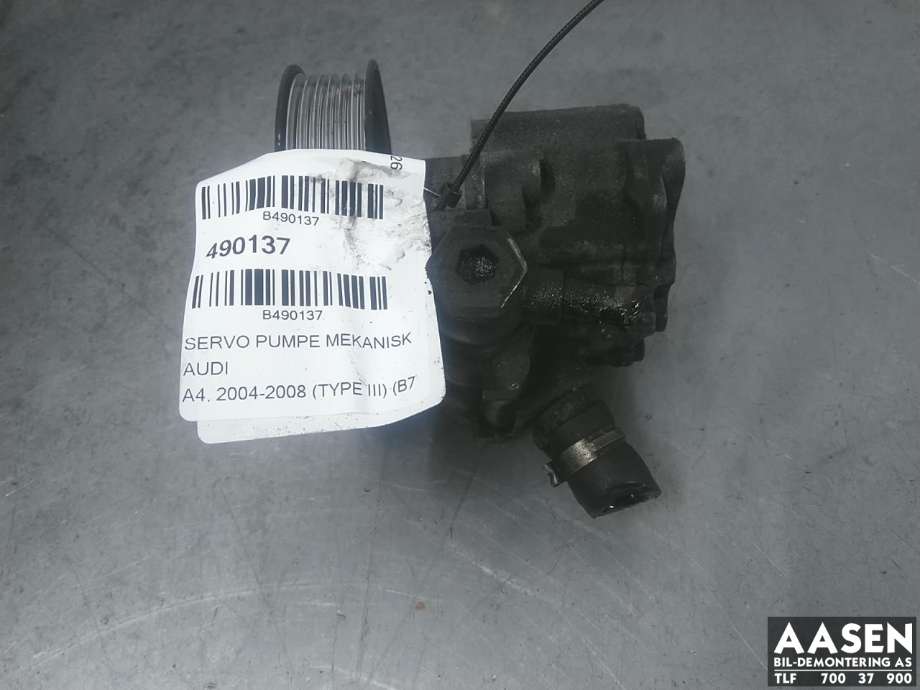 Servo pumpe mekanisk til Audi A4, 2004-2008 (Type III) (B7) (B7)