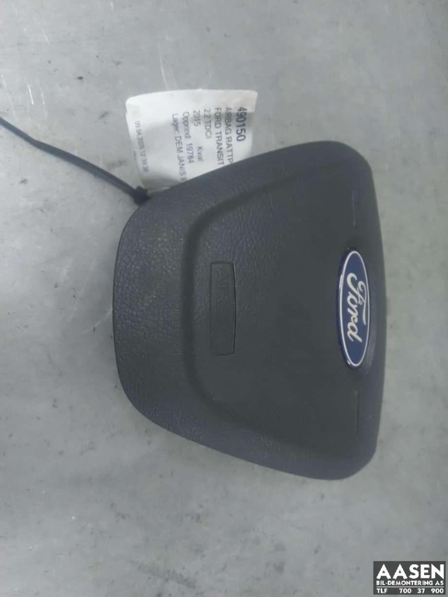 Airbag rattpute til Ford Transit Custom, 2013-2023 (Type I)  