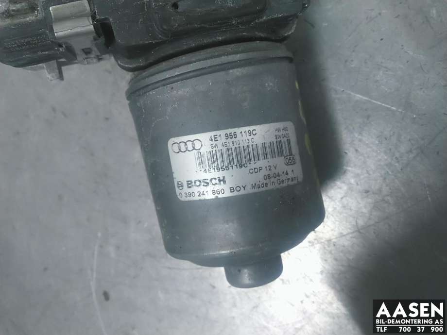 Viskermotor frontrute til Audi A8 2003-2010 (Type II) (4E1 955 119 C|)
