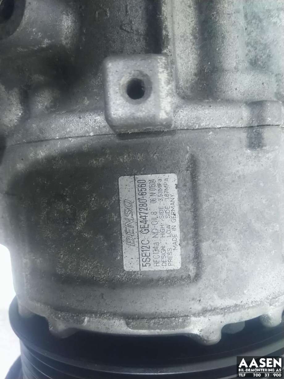Aircondition kompressor til Toyota Avensis 2009-2015 (Type III, Fase 1)