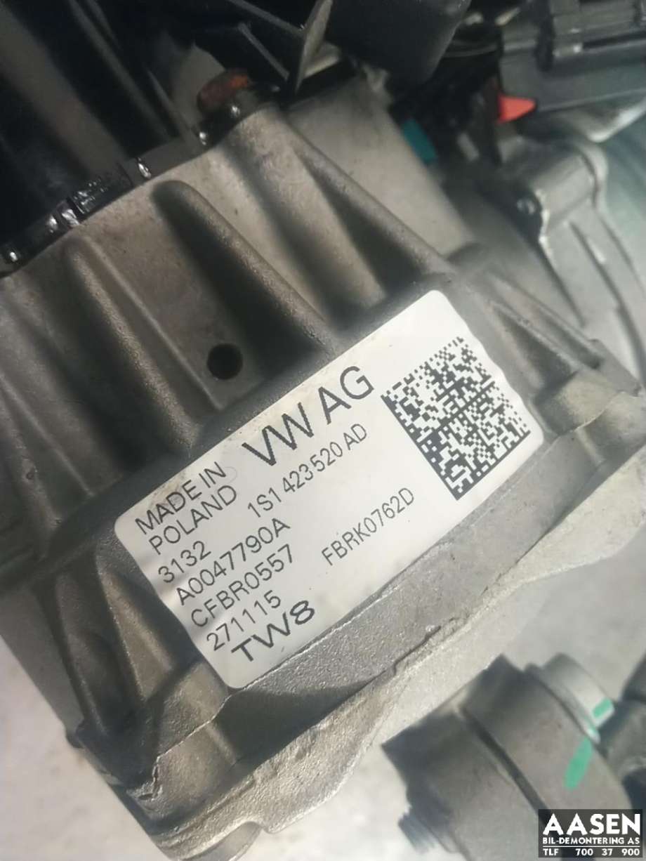Rattaksel elektrisk servo til VW E-Up 2013-2019  