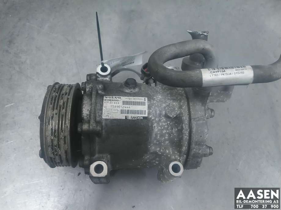 Aircondition kompressor til Volvo V70, 2014-2016 (Type III, Fase 2)  (36002867)