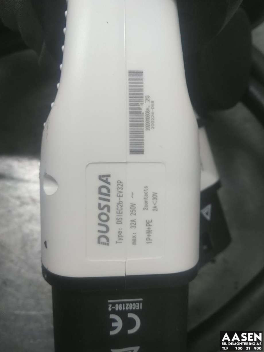 Batterilader kabel til MG ZS EV 2019-2021 (Type I, Fase 1)  