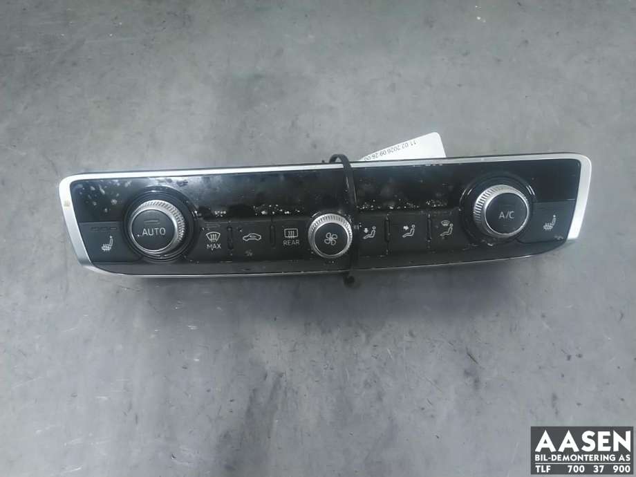Varmeapparat betjening til Audi A3, 2012-2016 (Type III, Fase 1)