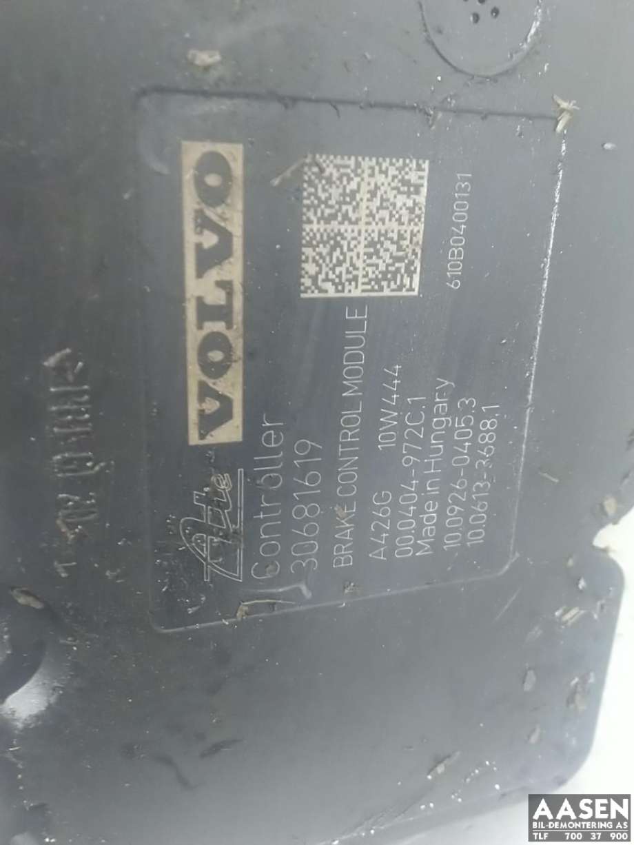 ABS sentral til Volvo V70 2007-2013 (Type III, Fase 1)  