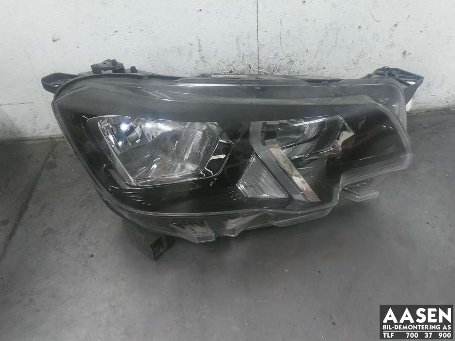 Frontlykt høyre halogen til Peugeot Partner 2019-->> (Type III) (98 168 268 80|)