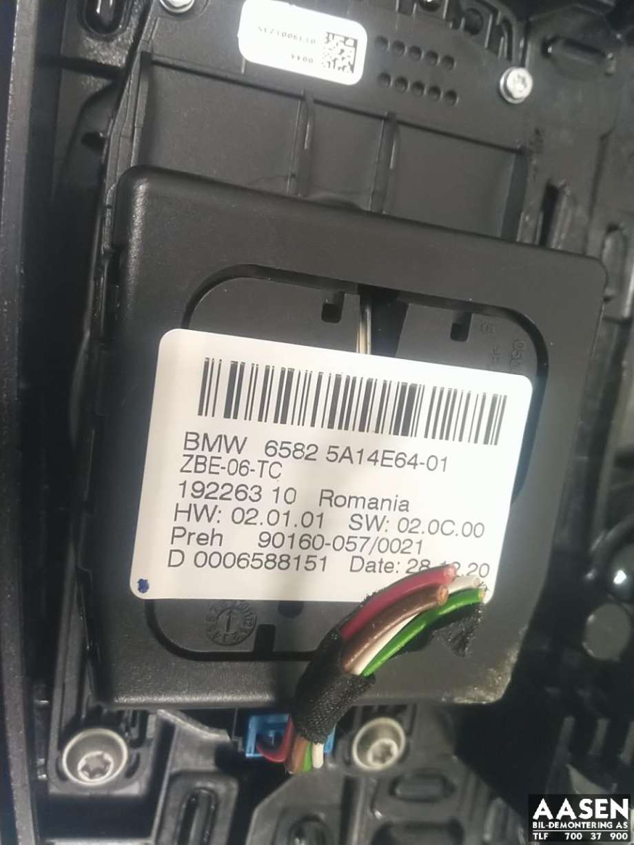 Bilstereo betjeningspanel til BMW iX3 2021-->>  