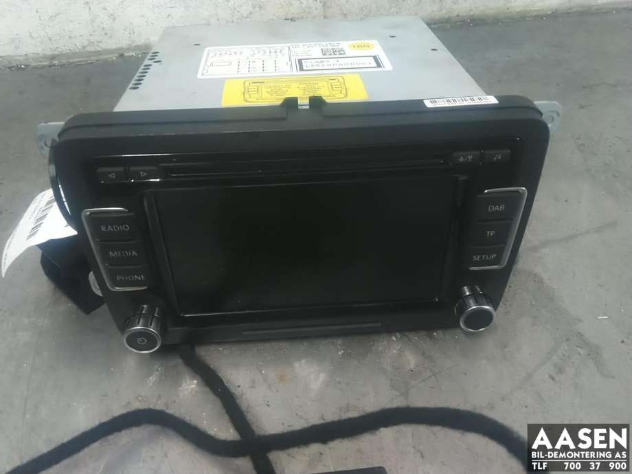 Bilstereo til VW Golf, Plus/Cross 2009-2013 (Fase 2)