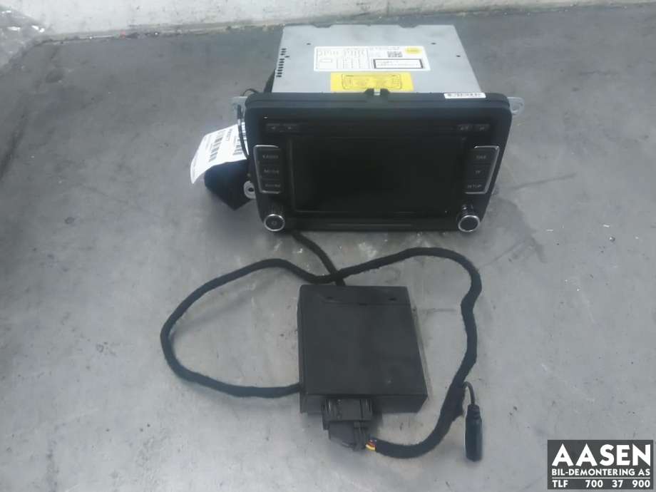 Bilstereo til VW Golf, Plus/Cross 2009-2013 (Fase 2)