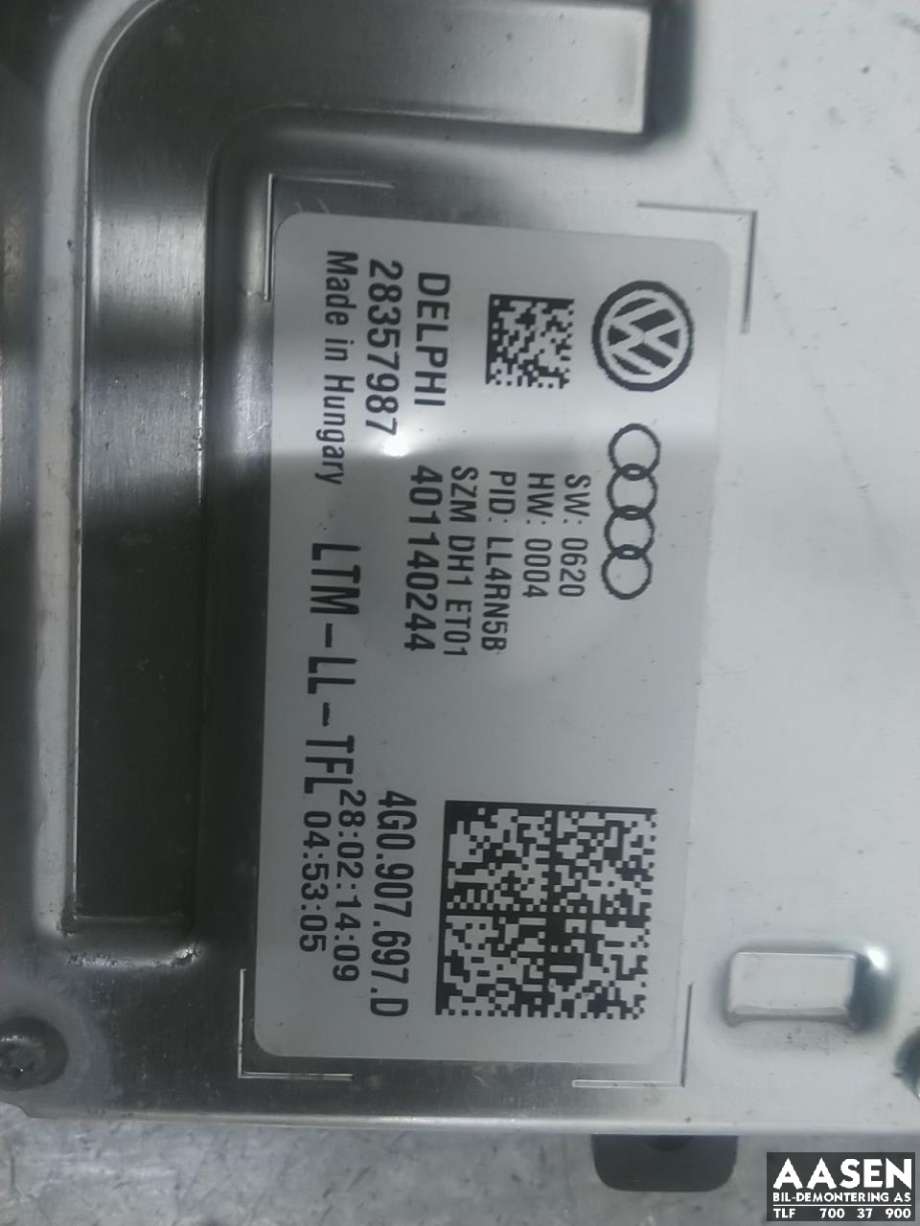 Styreenhet xenon/ballast til Audi A4 2007-2014 (Type IV) (B8) (B8)