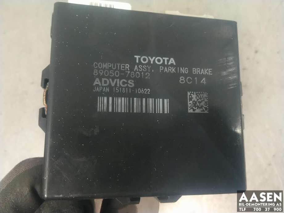 Styreenhet elektrisk parkbrems (EPB - Electric Parking Brake) til Lexus NX 2014-2021 (Type I) (AZ10) (AZ10) (8905078012|)