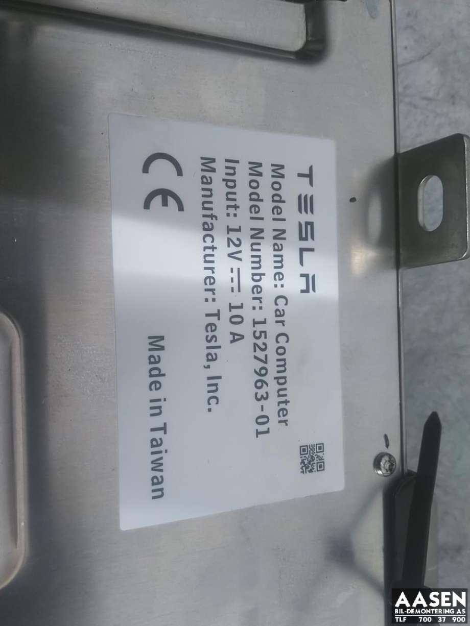 Styreenhet autopilot til Tesla Model 3 2018-2023 (Fase 1)  (1462554-01-H|)