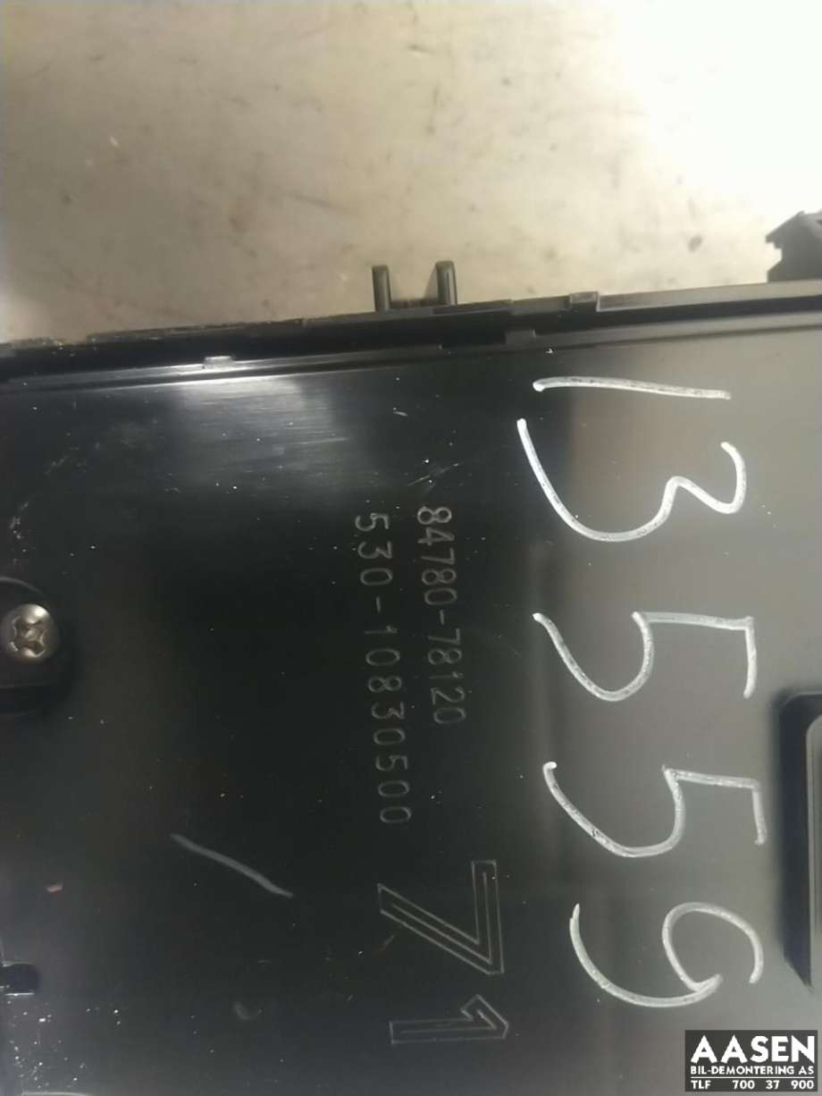 Bilstereo betjeningspanel til Lexus NX 2014-2021 (Type I) (AZ10) (AZ10) (8478078120|)