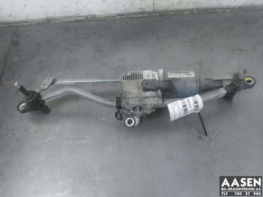 Viskermotor frontrute komplett m/overføring til Audi A4, 2007-2014 (Type IV) (B8) (B8)