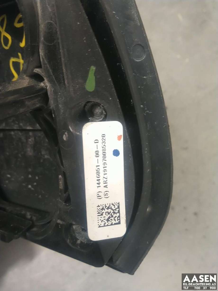 Ladeluke karosseri elbil til Tesla Model 3 2018-2023 (Fase 1)  (1446051-00-D|)