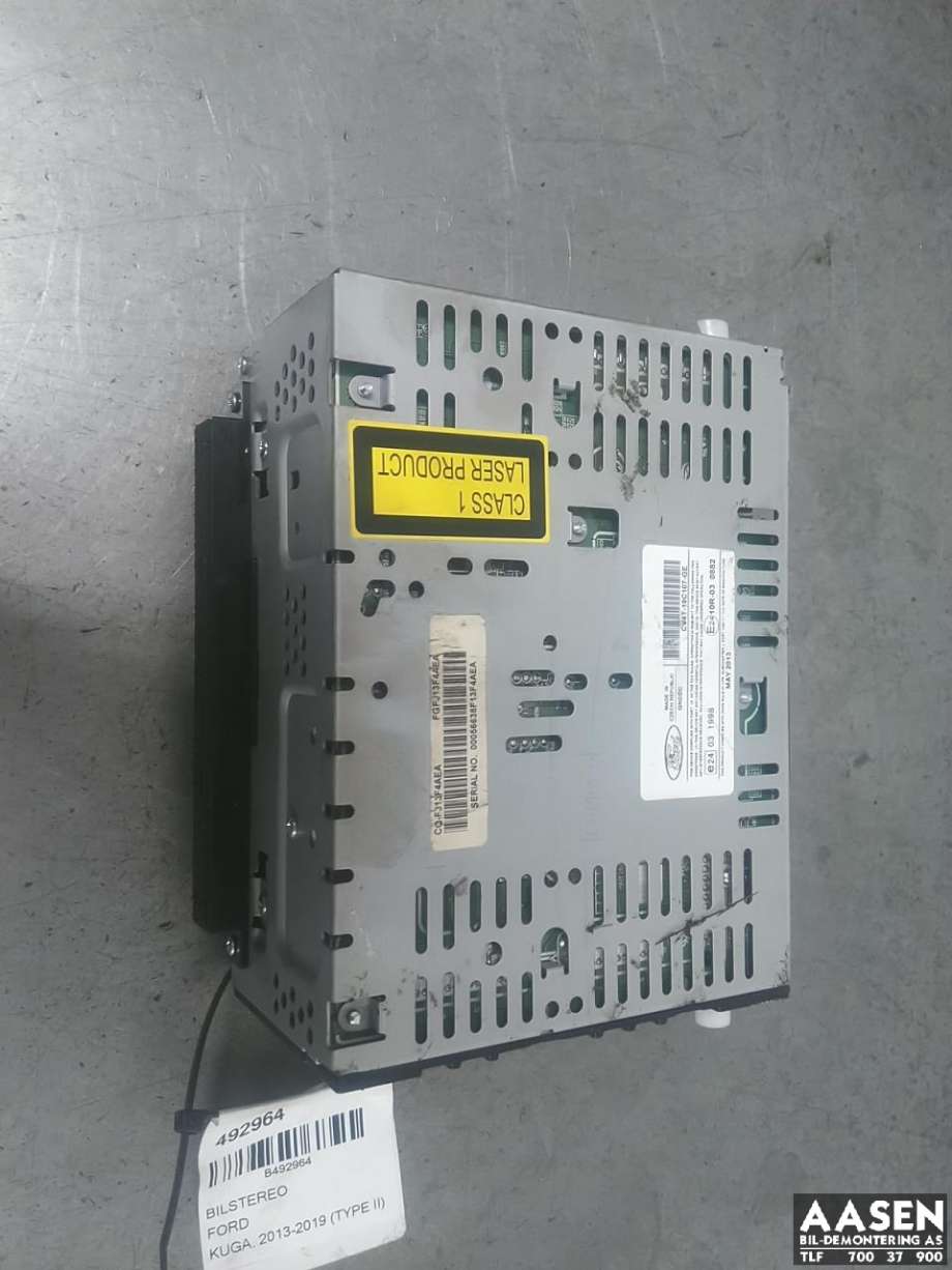 Bilstereo til Ford Kuga 2013-2019