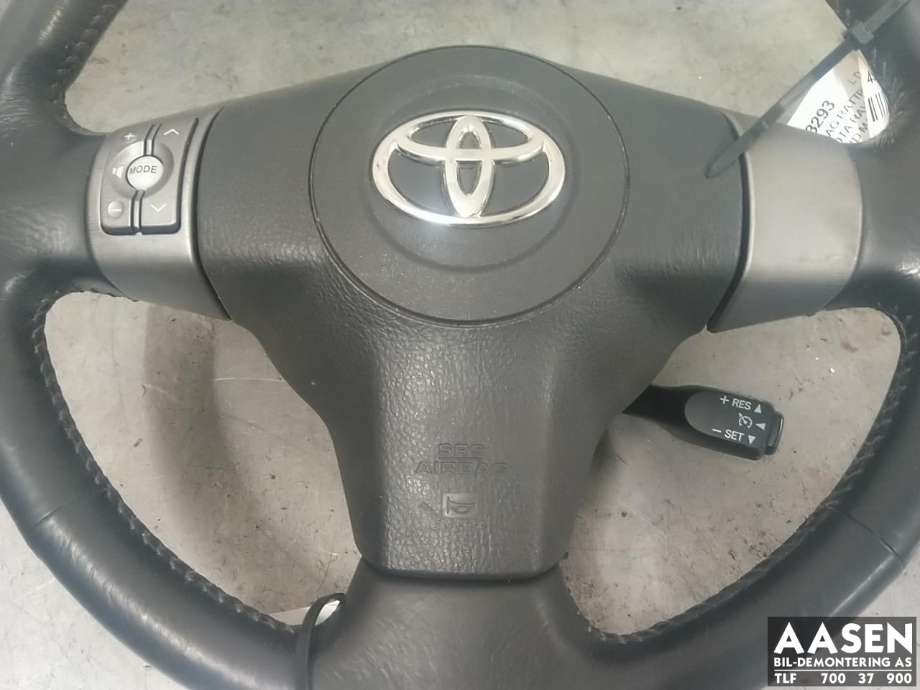 Airbag rattpute til Toyota RAV4, 2006-2009 (Type III, Fase 1)  
