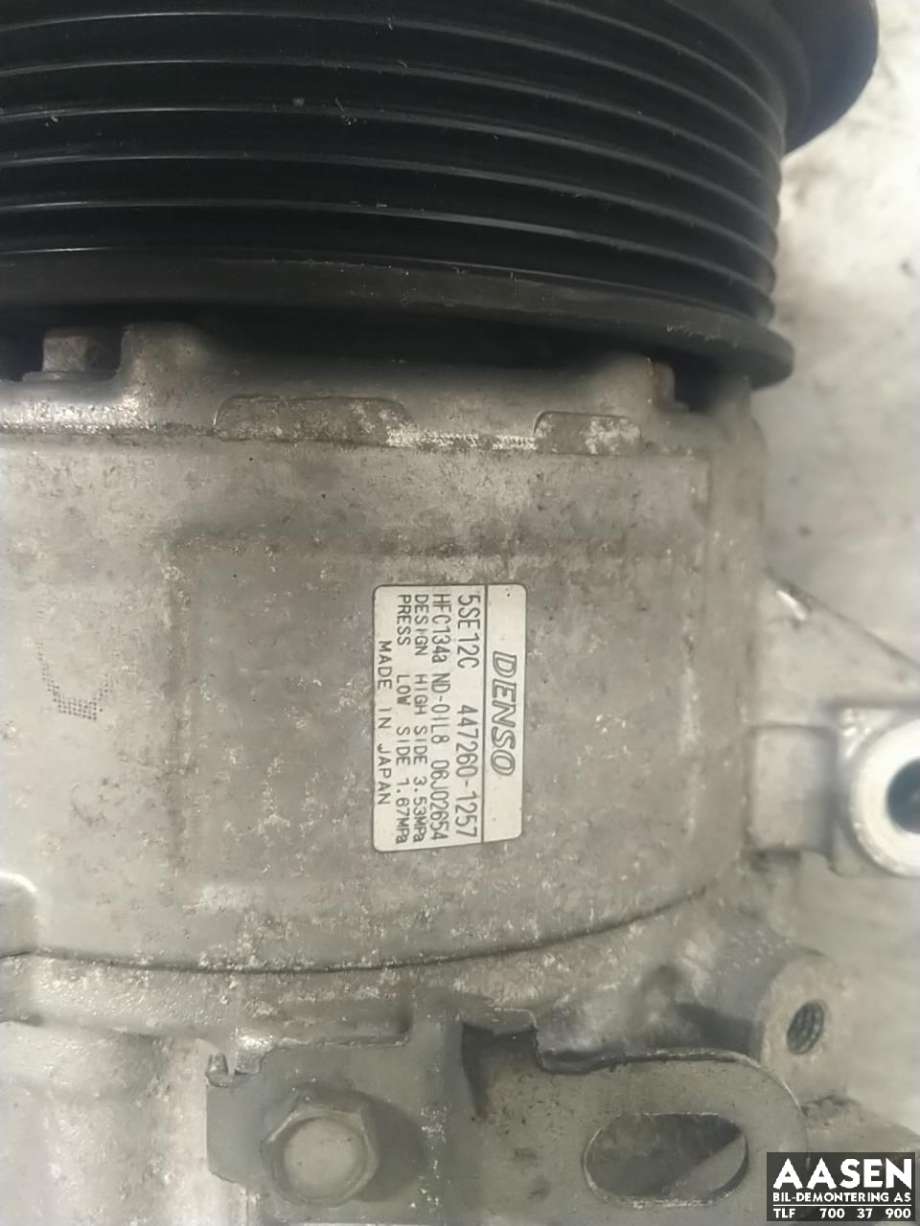 Aircondition kompressor til Toyota RAV4 2006-2009 (Type III, Fase 1)