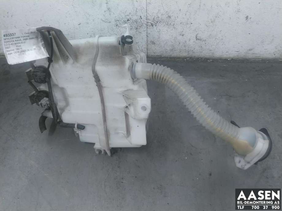 Spylertank foran til Toyota RAV4, 2006-2009 (Type III, Fase 1)  