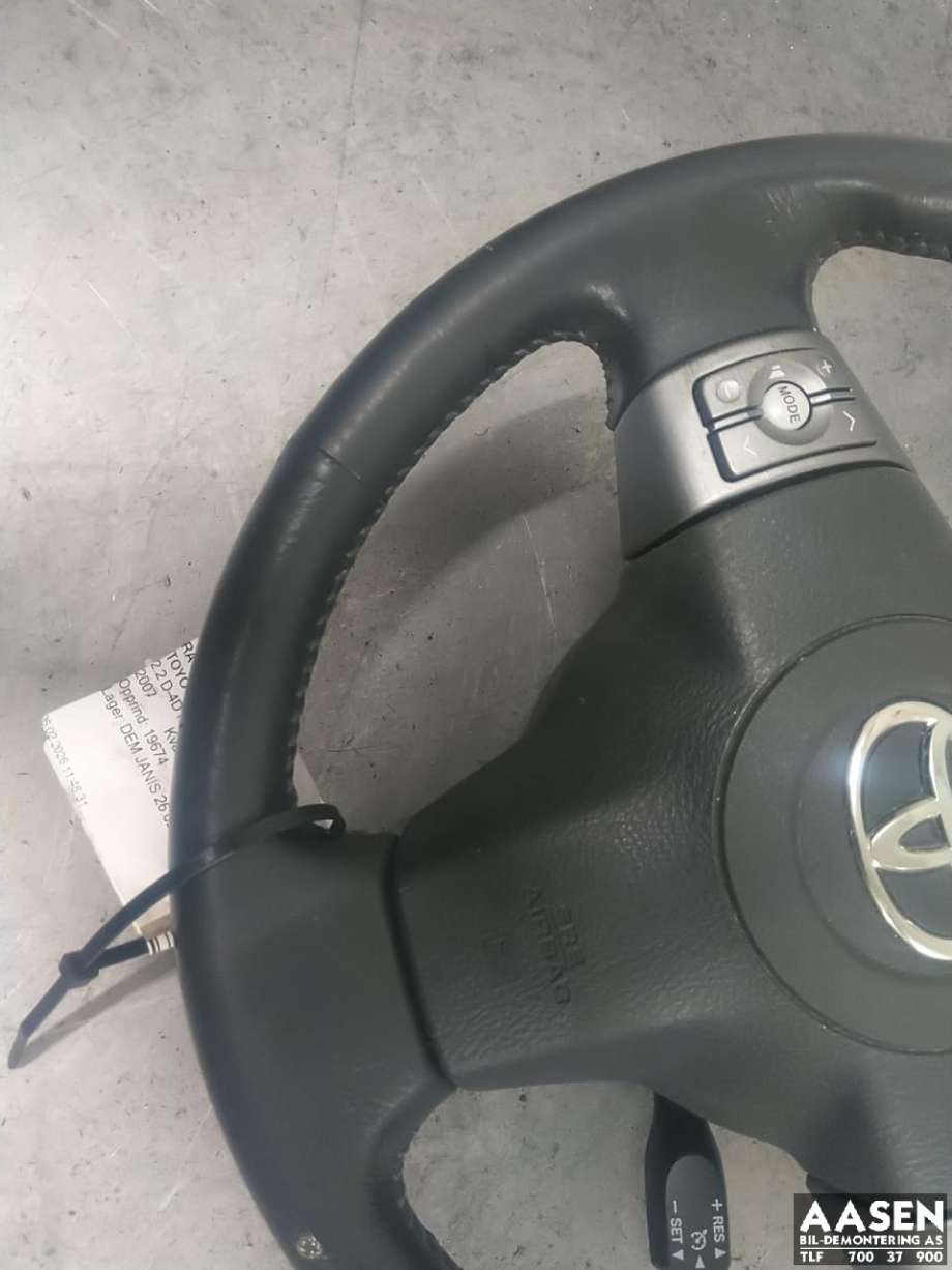 Ratt til Toyota RAV4 2006-2009 (Type III, Fase 1)