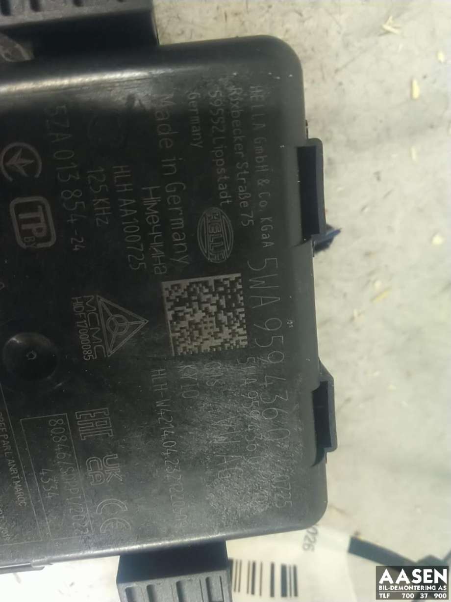 Styreenhet nøkkelfri/keyless til VW ID.4 2020-->>  (5WA 959 436 Q|)