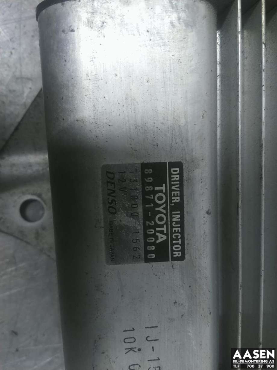Styreenhet drivstoffpumpe til Toyota Avensis 2009-2015 (Type III, Fase 1)  (89871-20080|)