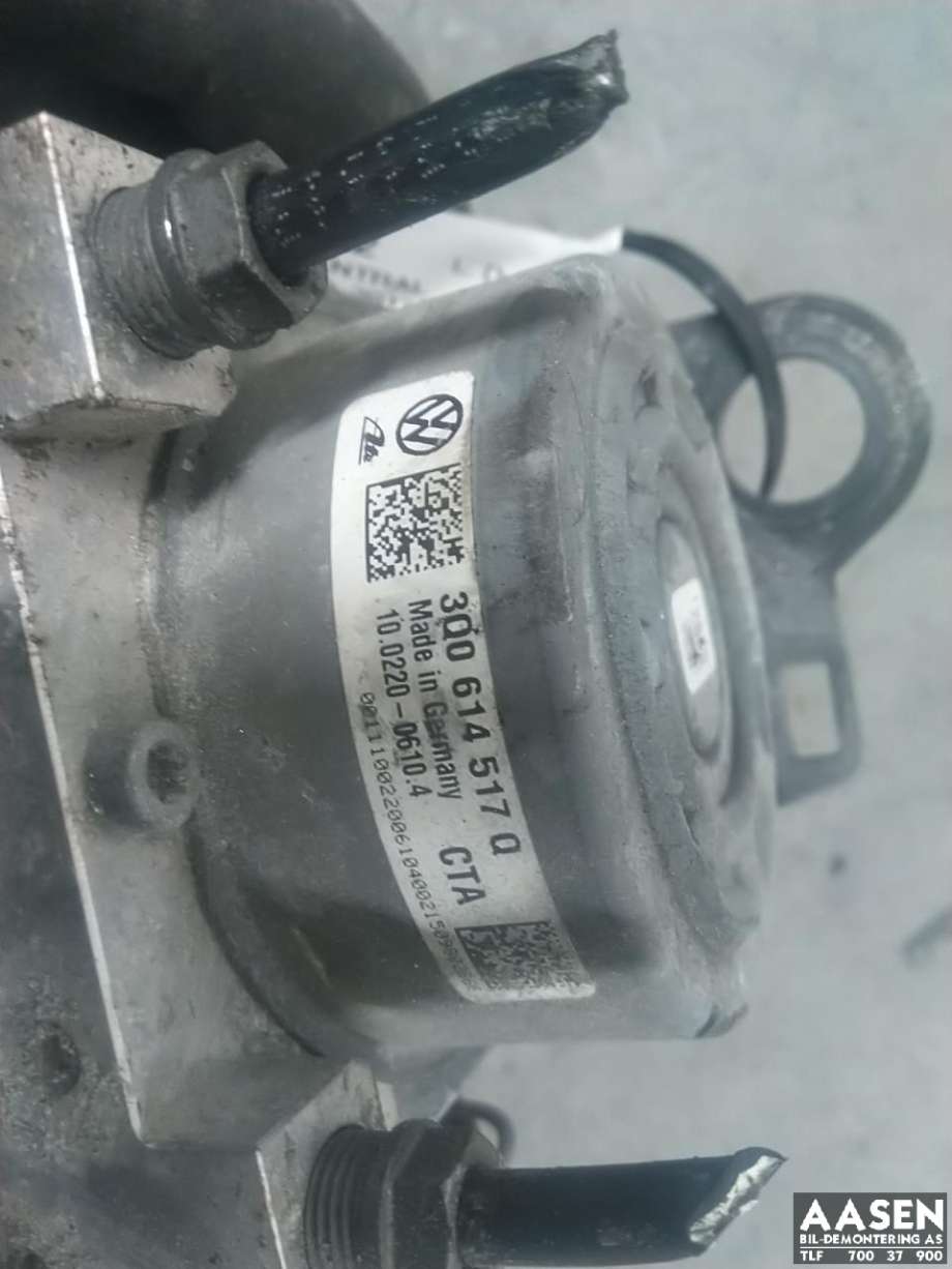 ABS sentral til Audi A3 2012-2016 (Type III, Fase 1) (3Q0 614 517 Q|)