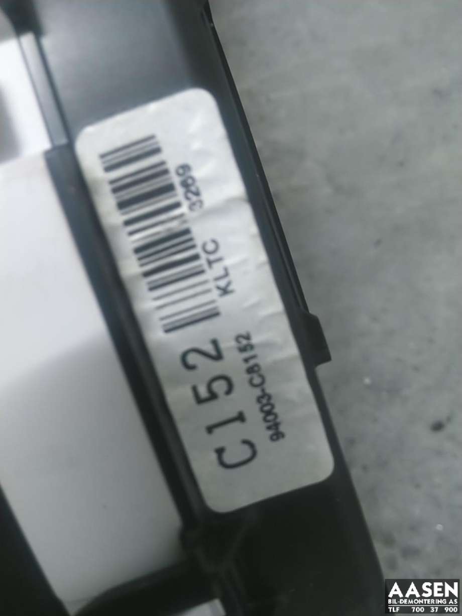 Instrumentpanel til Hyundai i20 2015-2020 (Type II)  