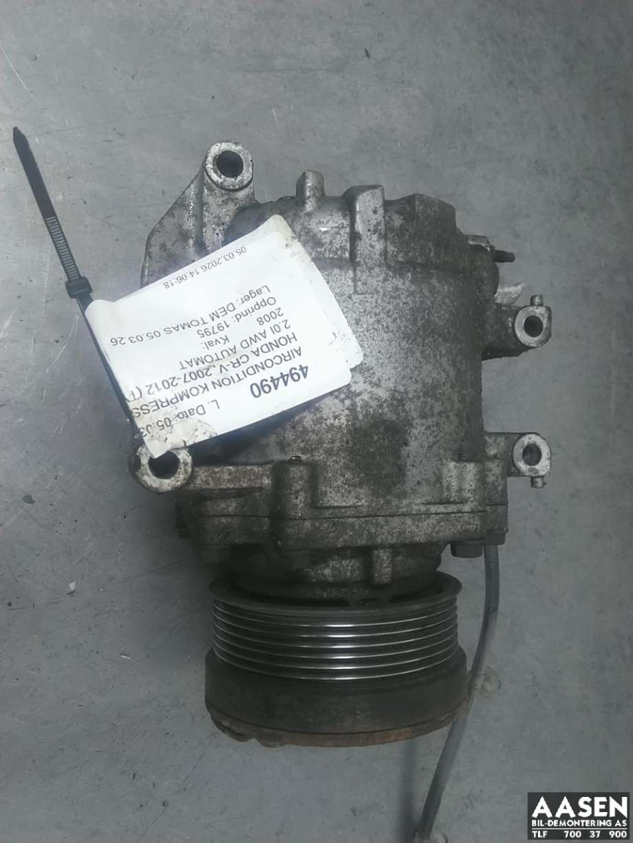 Aircondition kompressor til Honda CR-V, 2007-2012 (Type III)  