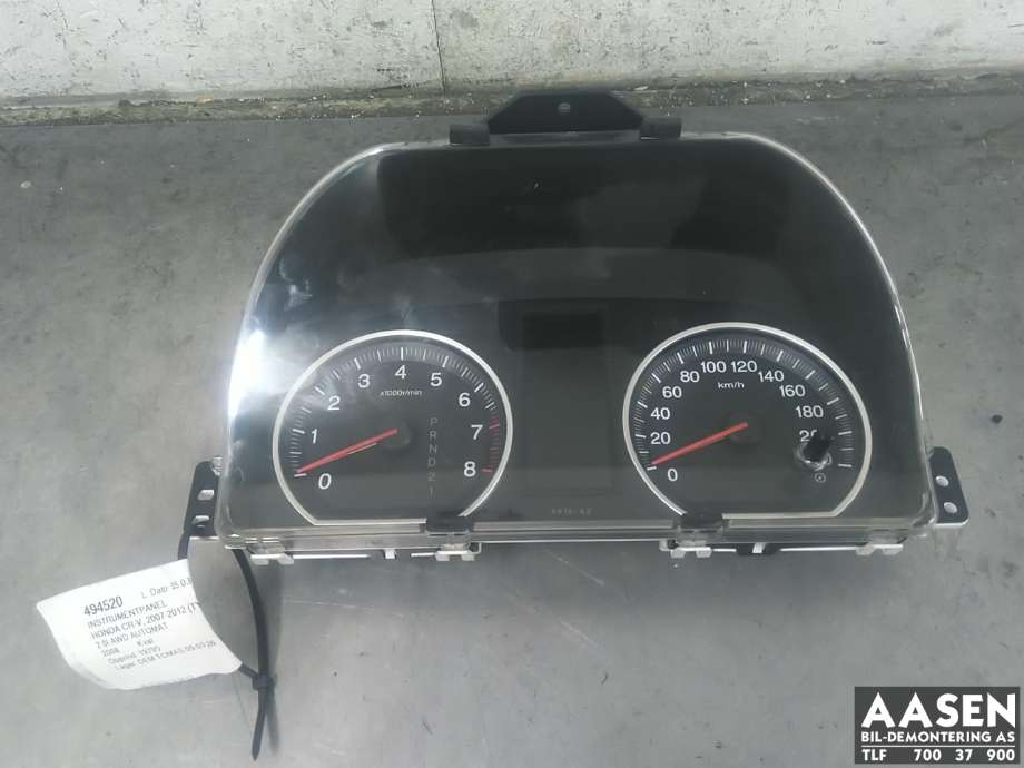 Instrumentpanel til Honda CR-V, 2007-2012 (Type III)  