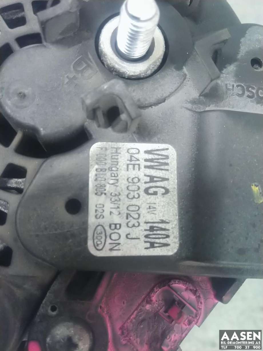 Dynamo til VW Golf VII 2012-2017 (Fase 1)  