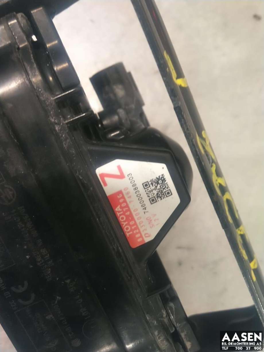 Sensor radar til Toyota RAV4 2016-2019 (Type IV, Fase 2)  