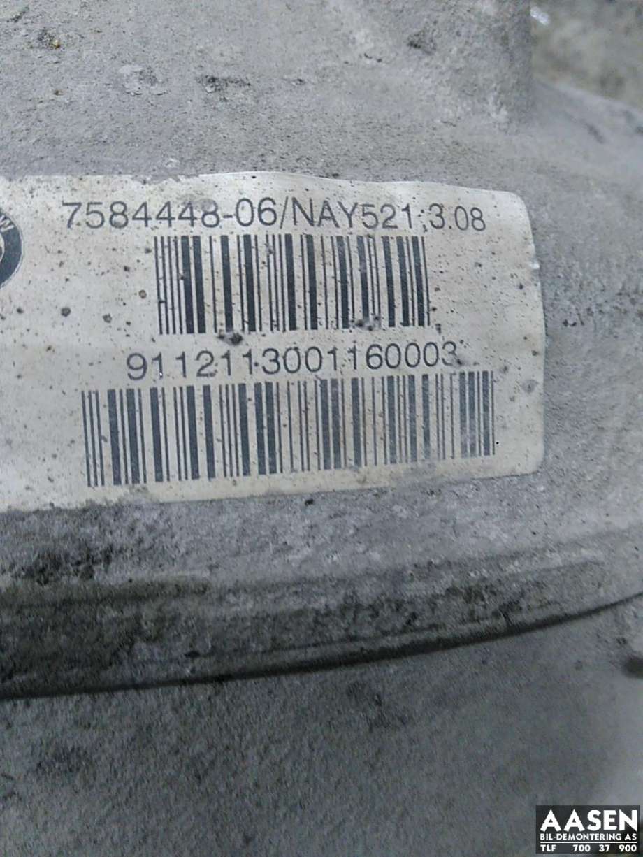 Kardang klokke bak til BMW 5-Serie 2010-2017 (F10/F11) (F10/F11) (33 10 7 584 448|)