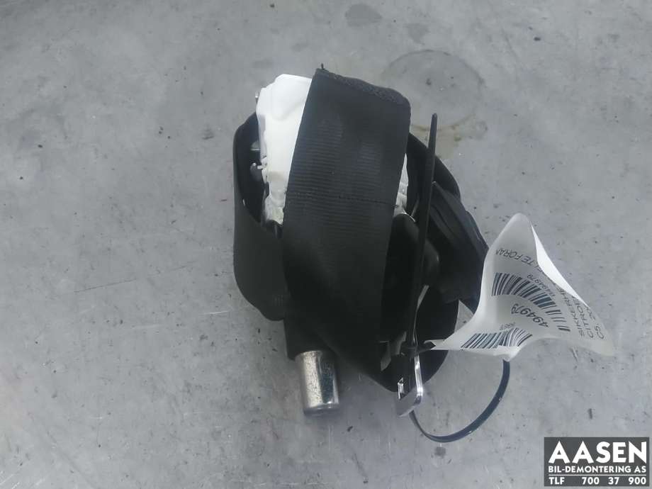 Sikkerhetsbelte foran høyre til Citroën C5, 2008-2017 (Type II)  