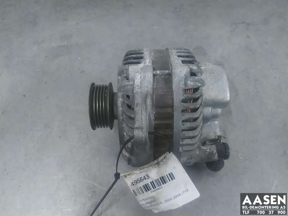 Dynamo til Subaru Forester, 2005-2008 (Type II, Fase 2)
