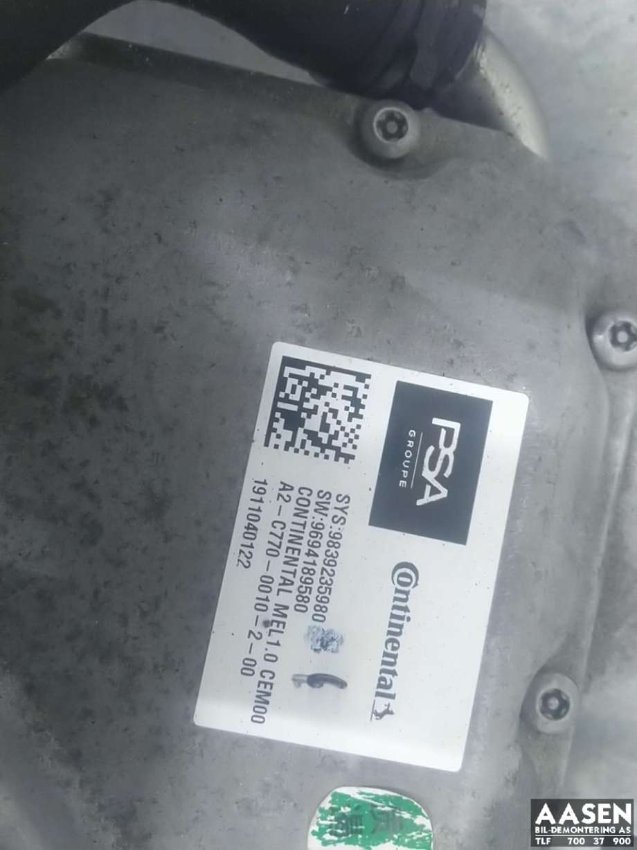 Inverter elbil til Peugeot e-208 2019-->>