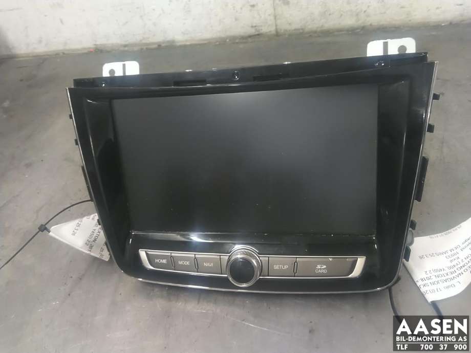 Bilstereo navigasjon skjerm til SsangYong Rexton, 2018-->> (Y400) (Y400) 