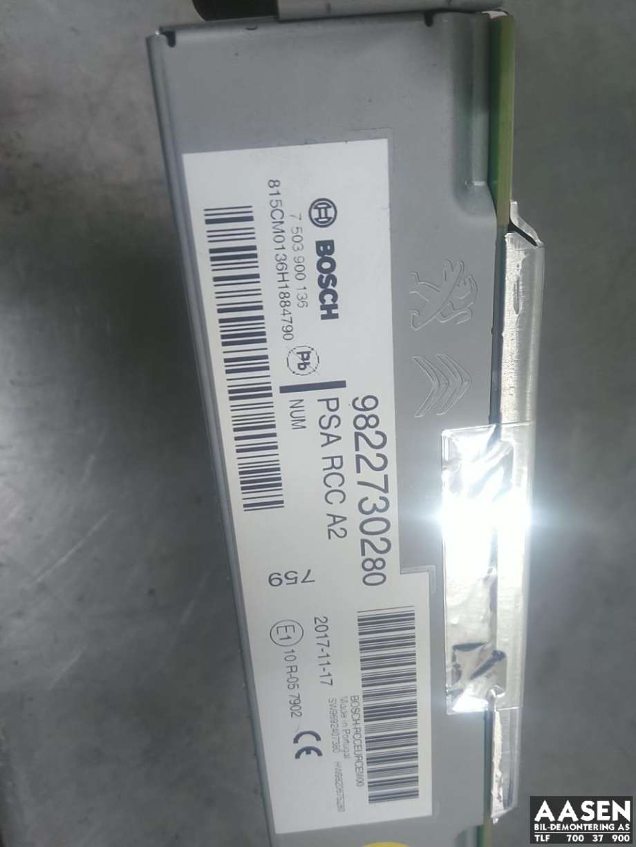 Bilstereo til Peugeot 208 2012-2019 (Type I)  
