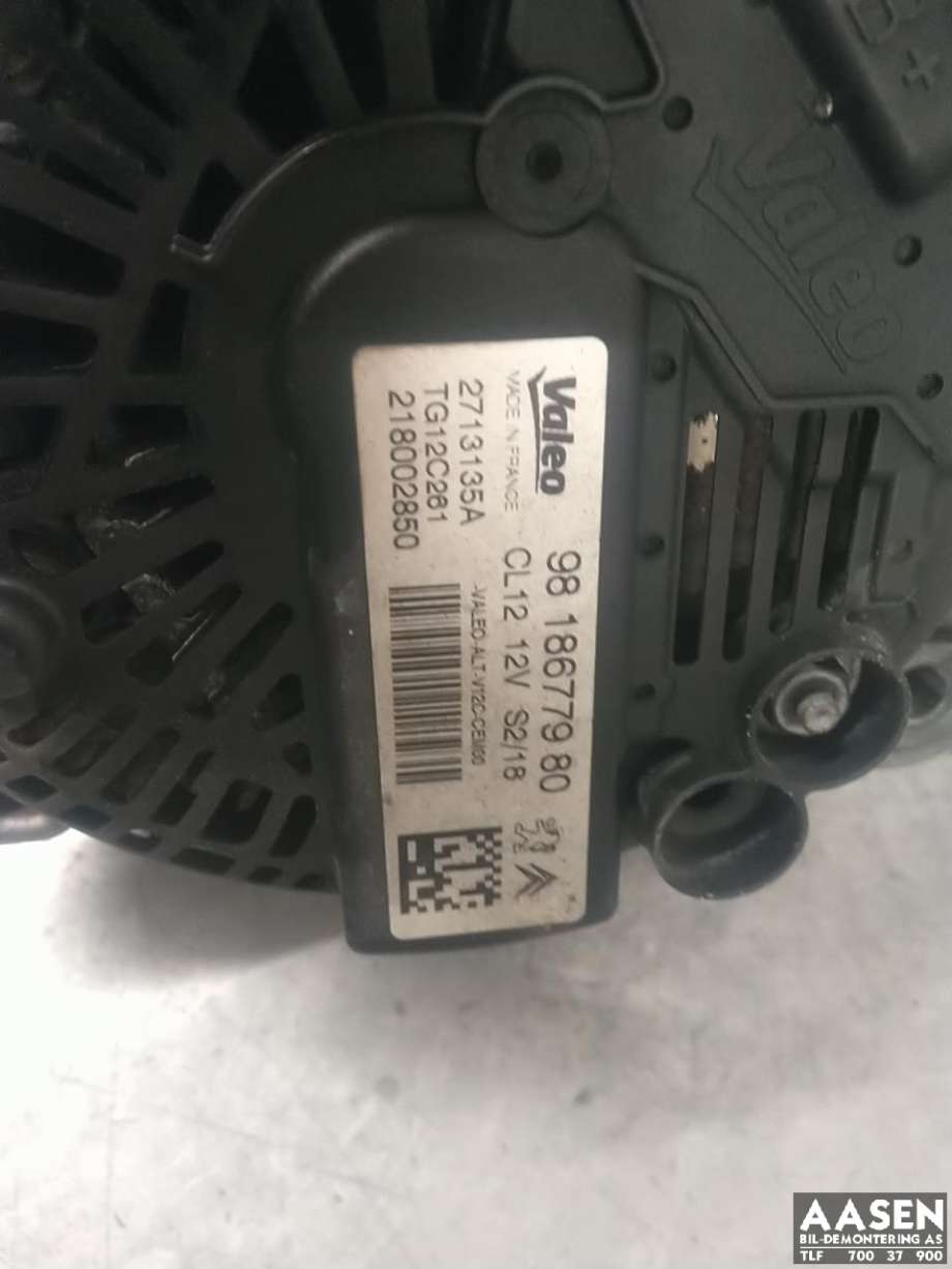 Dynamo til Peugeot 208 2012-2019 (Type I)