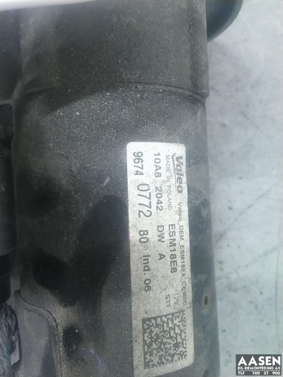 Starter til Peugeot 208 2012-2019 (Type I)  