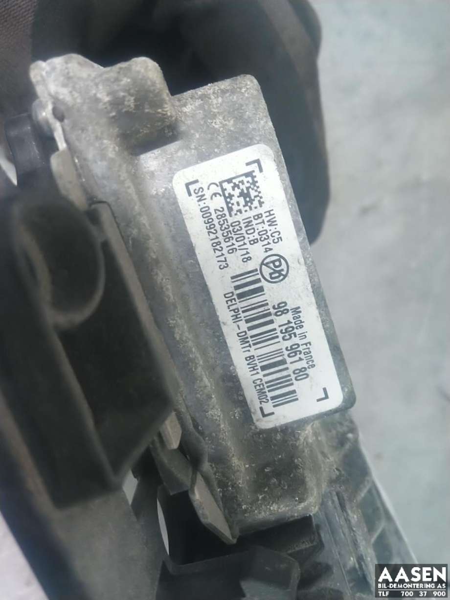 Styreenhet diverse til Peugeot 208 2012-2019 (Type I)  