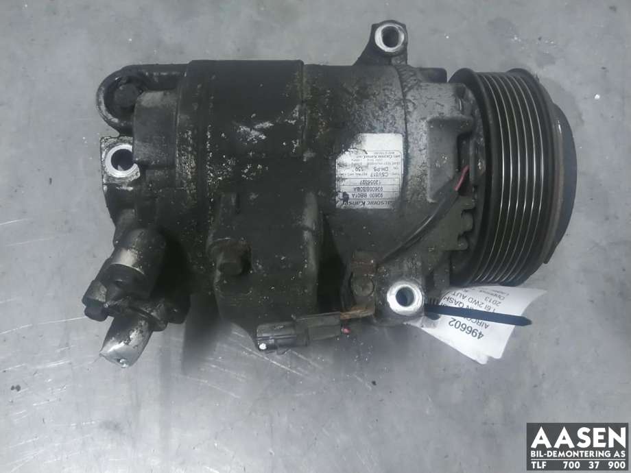 Aircondition kompressor til Nissan Qashqai, 2010-2014 (Type I, Fase 2)  