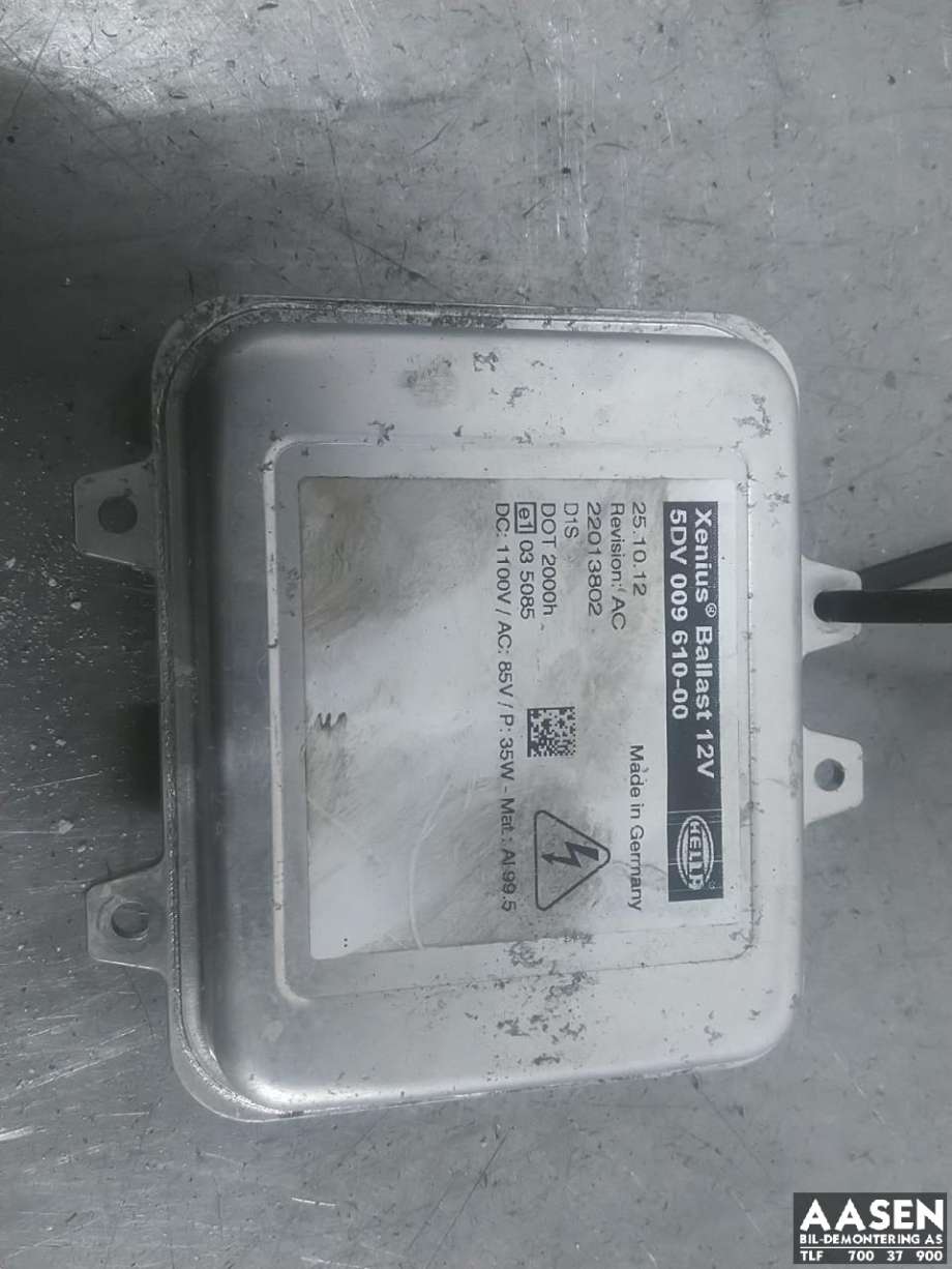 Styreenhet diverse til Nissan Qashqai, 2010-2014 (Type I, Fase 2)  