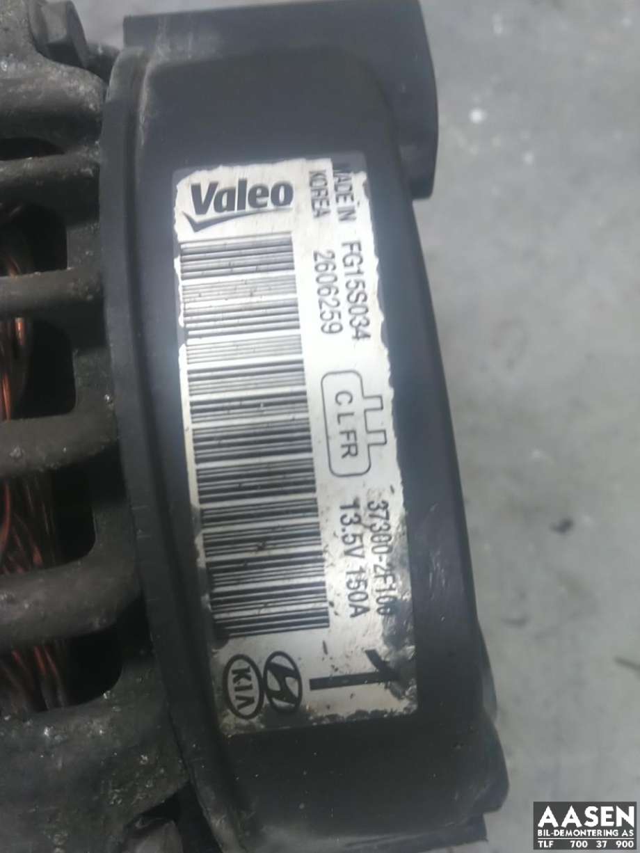 Dynamo diesel til Kia Sportage 2010-2016 (Type III)