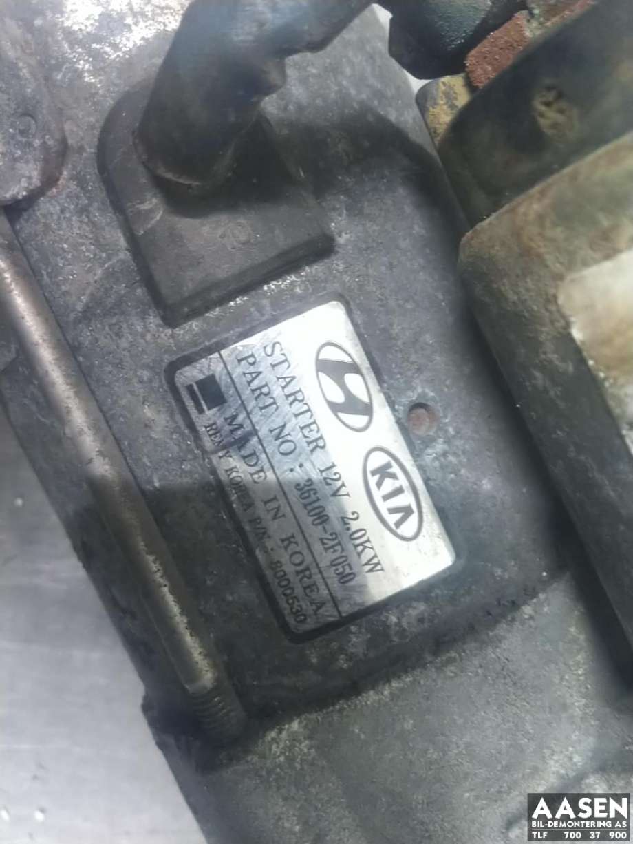 Starter diesel til Kia Sportage 2010-2016 (Type III)